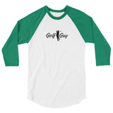 golf guy raglan tee