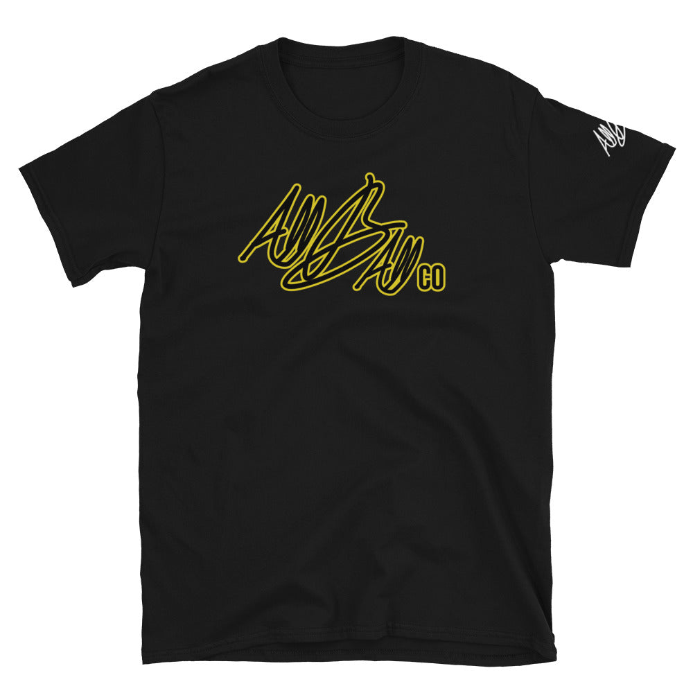abc black n yellow tee