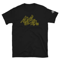 abc black n yellow tee