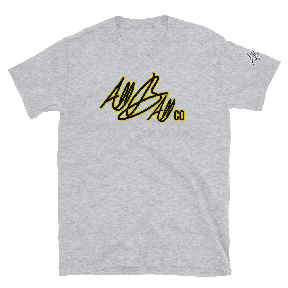 abc black n yellow tee