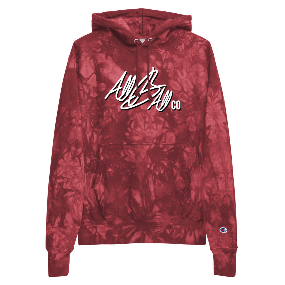 abc classic tie-dye hoodie