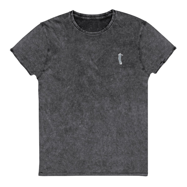 golf guy denim tee