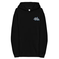 abc logo stitched hoodie