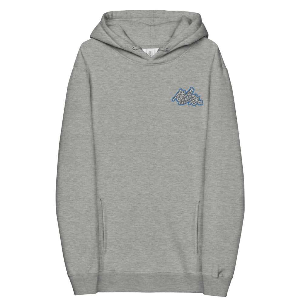 abc logo stitched hoodie