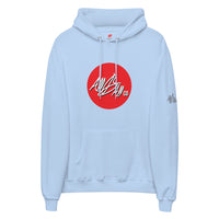 abc circle hoodie 'red'