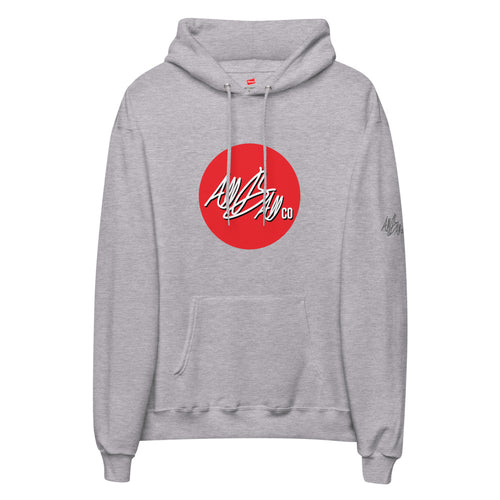 abc circle hoodie 'red'