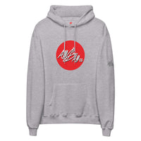 abc circle hoodie 'red'