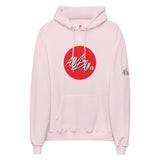 abc circle hoodie 'red'