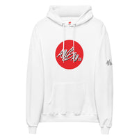 abc circle hoodie 'red'