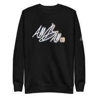 abc galaxy logo fleece pullover