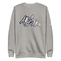 abc galaxy logo fleece pullover