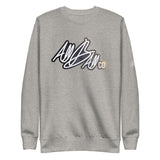 abc galaxy logo fleece pullover