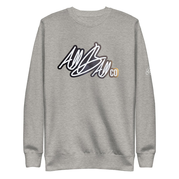 abc galaxy logo fleece pullover