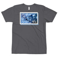abc blue flower tee