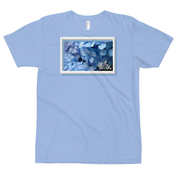 abc blue flower tee