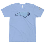 abc nc light blue tee