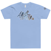 abc galaxy logo tee