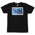 abc blue flower tee