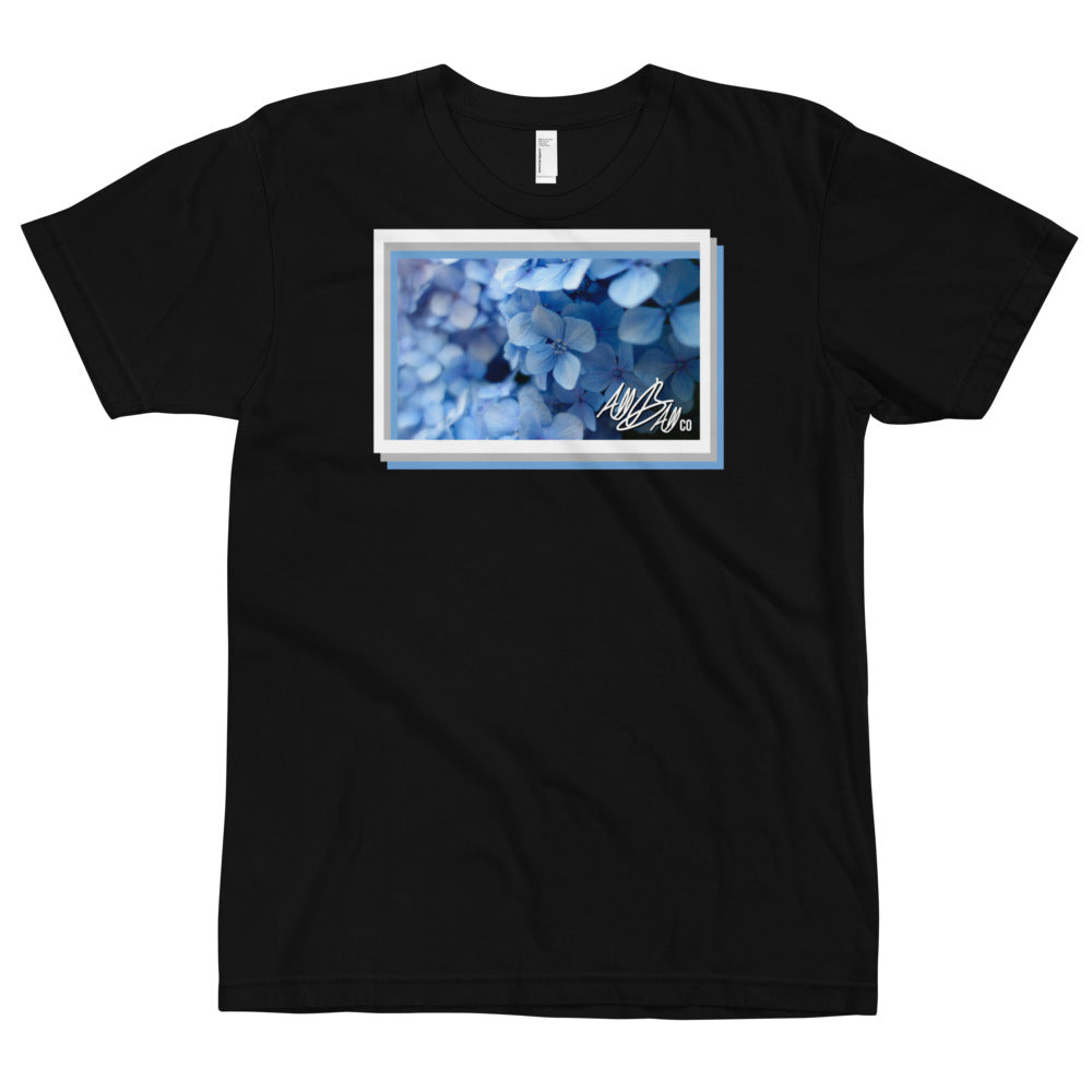 abc blue flower tee
