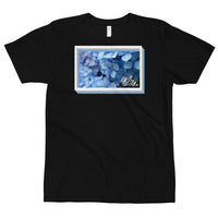 abc blue flower tee
