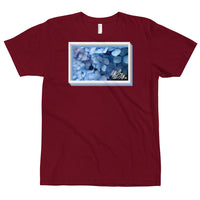 abc blue flower tee