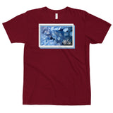 abc blue flower tee