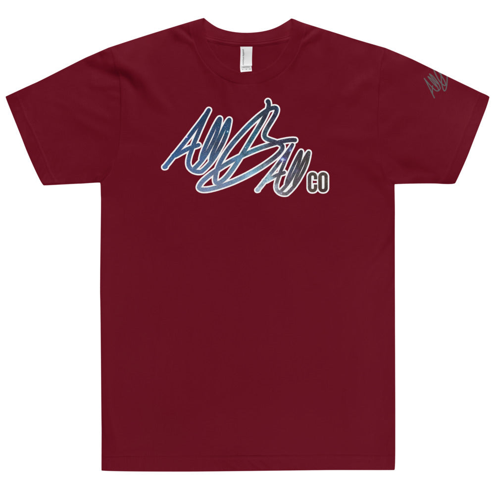 abc galaxy logo tee