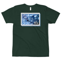 abc blue flower tee