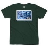 abc blue flower tee