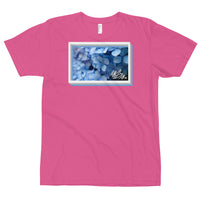 abc blue flower tee
