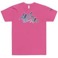 abc galaxy logo tee