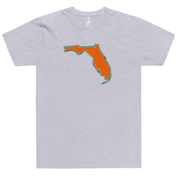 abc florida orange tee