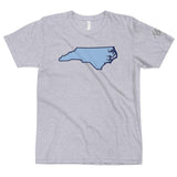 abc nc light blue tee