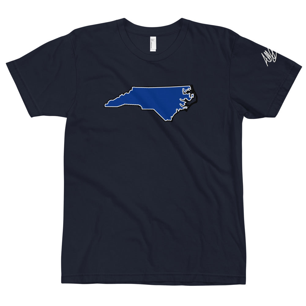 abc nc blue tee