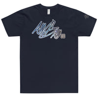 abc galaxy logo tee