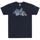 abc galaxy logo tee