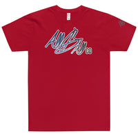 abc galaxy logo tee