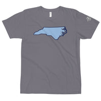 abc nc light blue tee