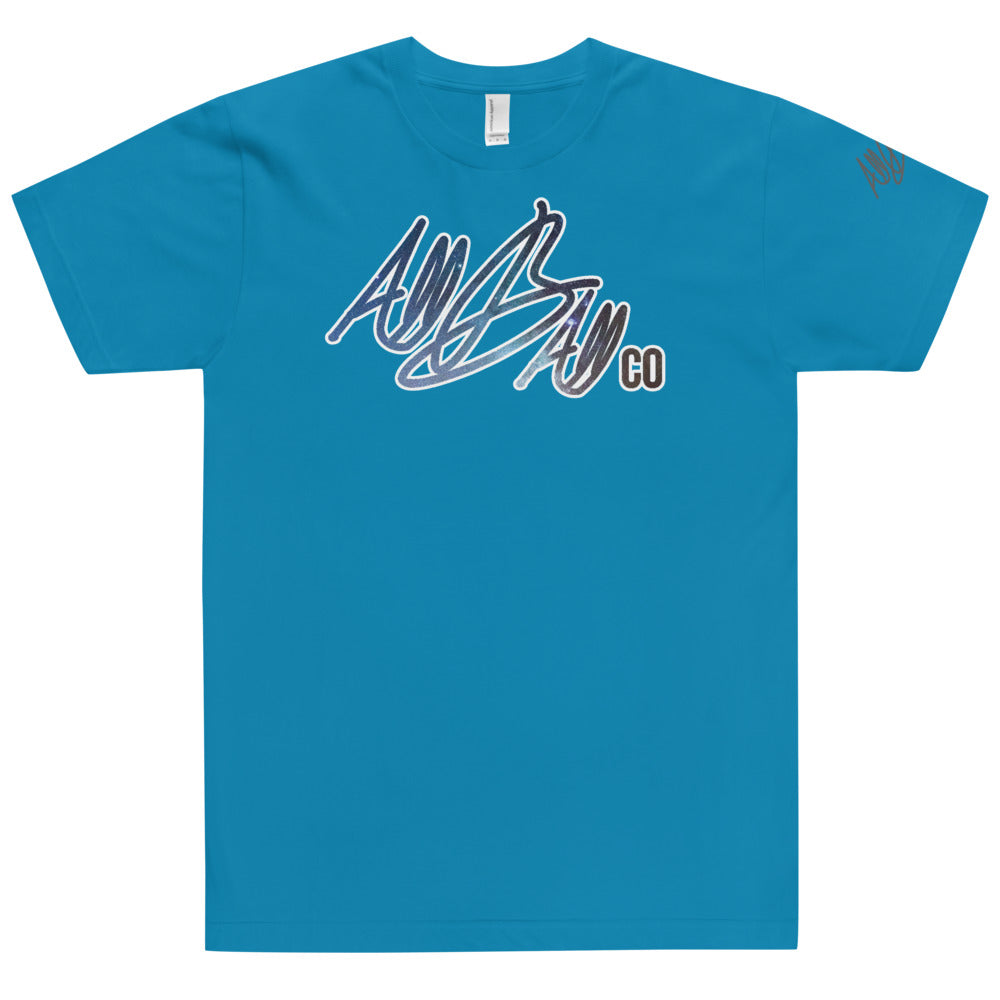 abc galaxy logo tee