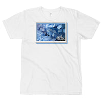 abc blue flower tee
