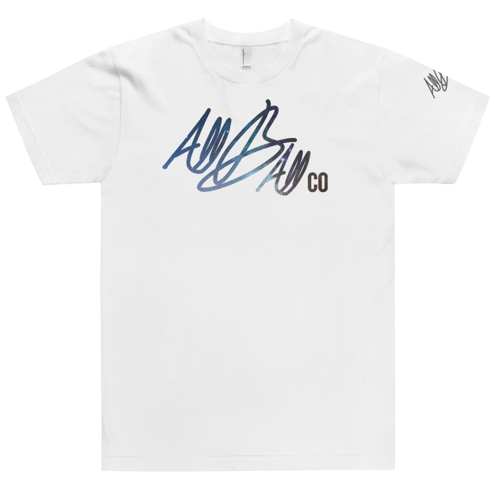 abc galaxy logo tee