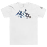 abc galaxy logo tee