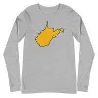 304 old gold long tee
