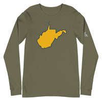 304 old gold long tee