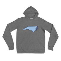 abc nc light blue hoodie