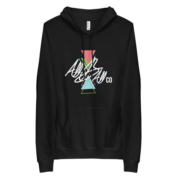 abc triangulate hoodie