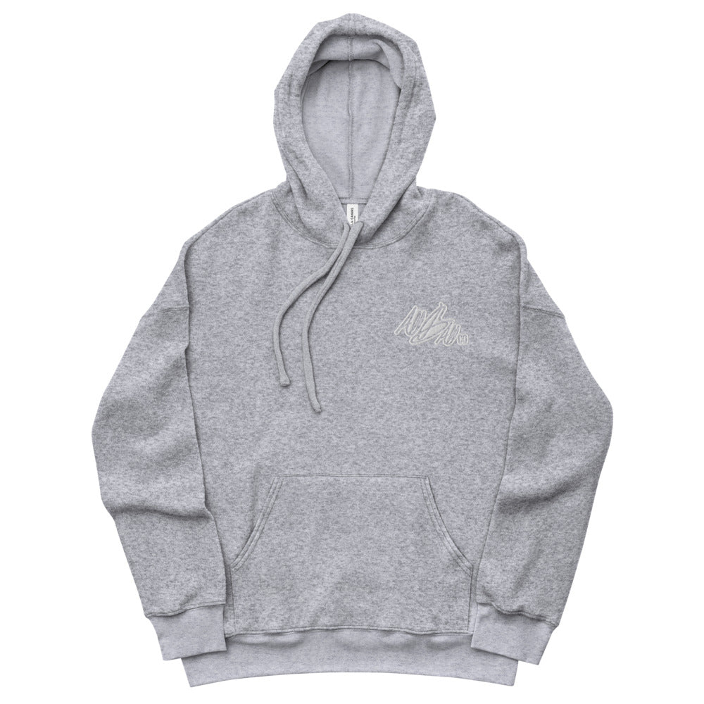 abc sueded hoodie