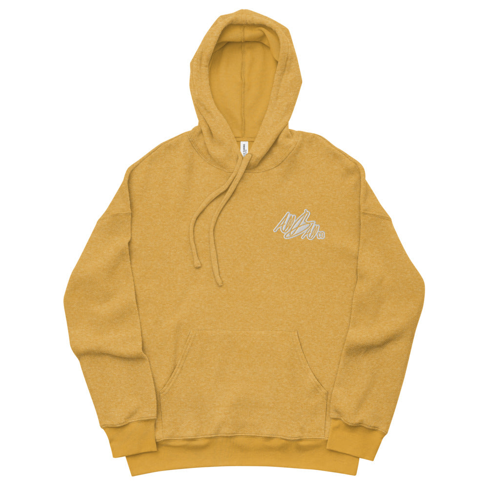 abc sueded hoodie