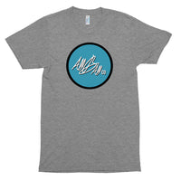 abc tri blend circle tee 'light blue'