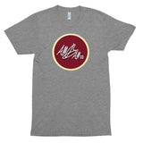 abc tri blend circle tee 'red'